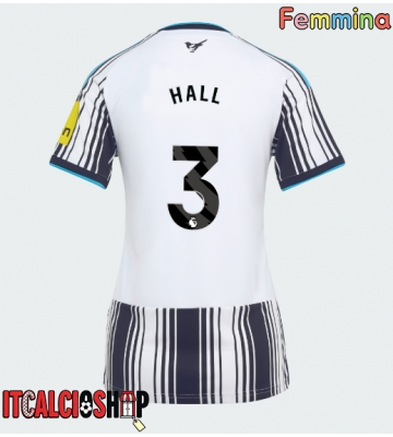 Newcastle United Lewis Hall #3 Prima Maglia Femmina 2026-27 Manica Corta